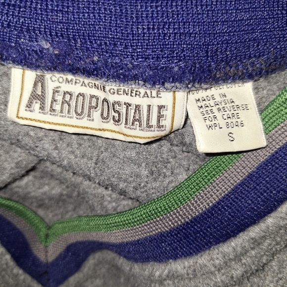 Aeropostale small gray fleece - Picture 6 of 6